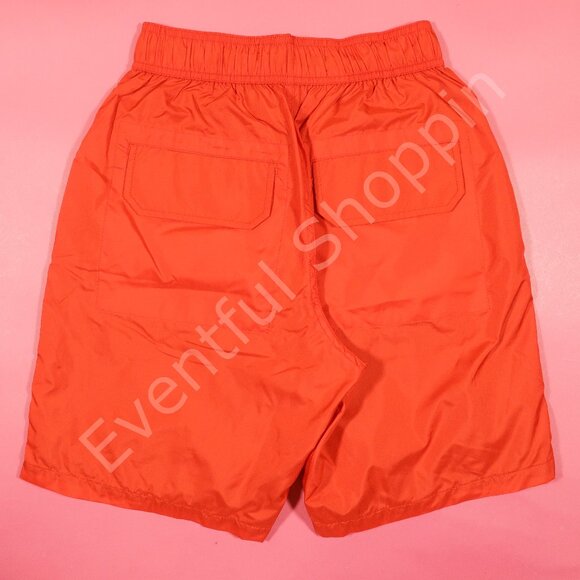Reese Cooper Swim Shorts Mens S Orange Cargo Lined Drawstring Trunks - Picture 3 of 8